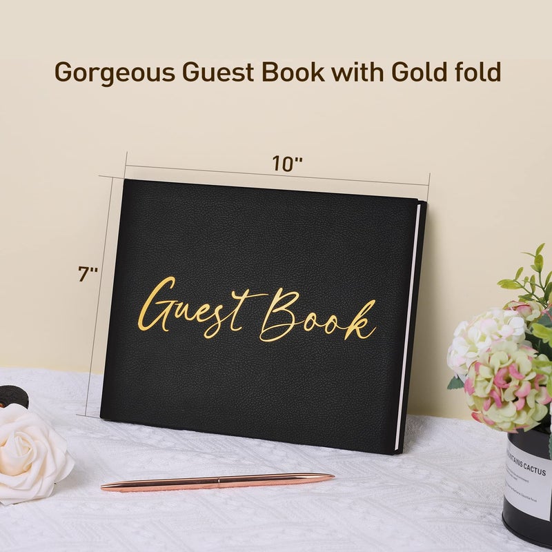 JUBTIC Black Guest Book for Funeral, Guest Sign in Book for Reception,Wedding,Baby Shower, Birthday, Bridal Shower, Graduation Party,100 Pages with Gilded Edges and Gold Foiled Cover - 7x10"",,,,,,0.00,9.89,12.17,9.97,10.69,JUBTIC,2574,96-100%,Amazon,9.99,9.99,0.00,New,0.00,,,,0.00,0.00,0.00,,3.15,0.05,0.00,3.10,Large Standard Size,0.00,1,2574,2574,0,96-100%,96-100%,,Amazon,9.99,9.99,0.00,0.00,0.00,0.00,15.99,USD,2574,2574,0,96-100%,96-100%,,Amazon,9.99,9.99,0.00,0.00,0.00,0.00,[{""""Price"""": {""""Shipping"""": {""""Amount"""": """"0.00"""" - Image 2